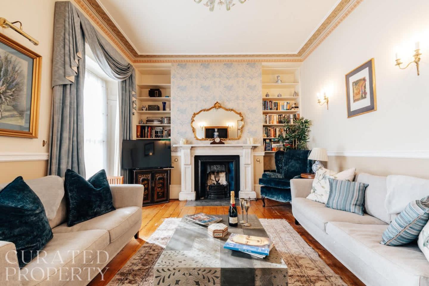 Central Townhouse With Garden & Free Parking Bath Exteriér fotografie